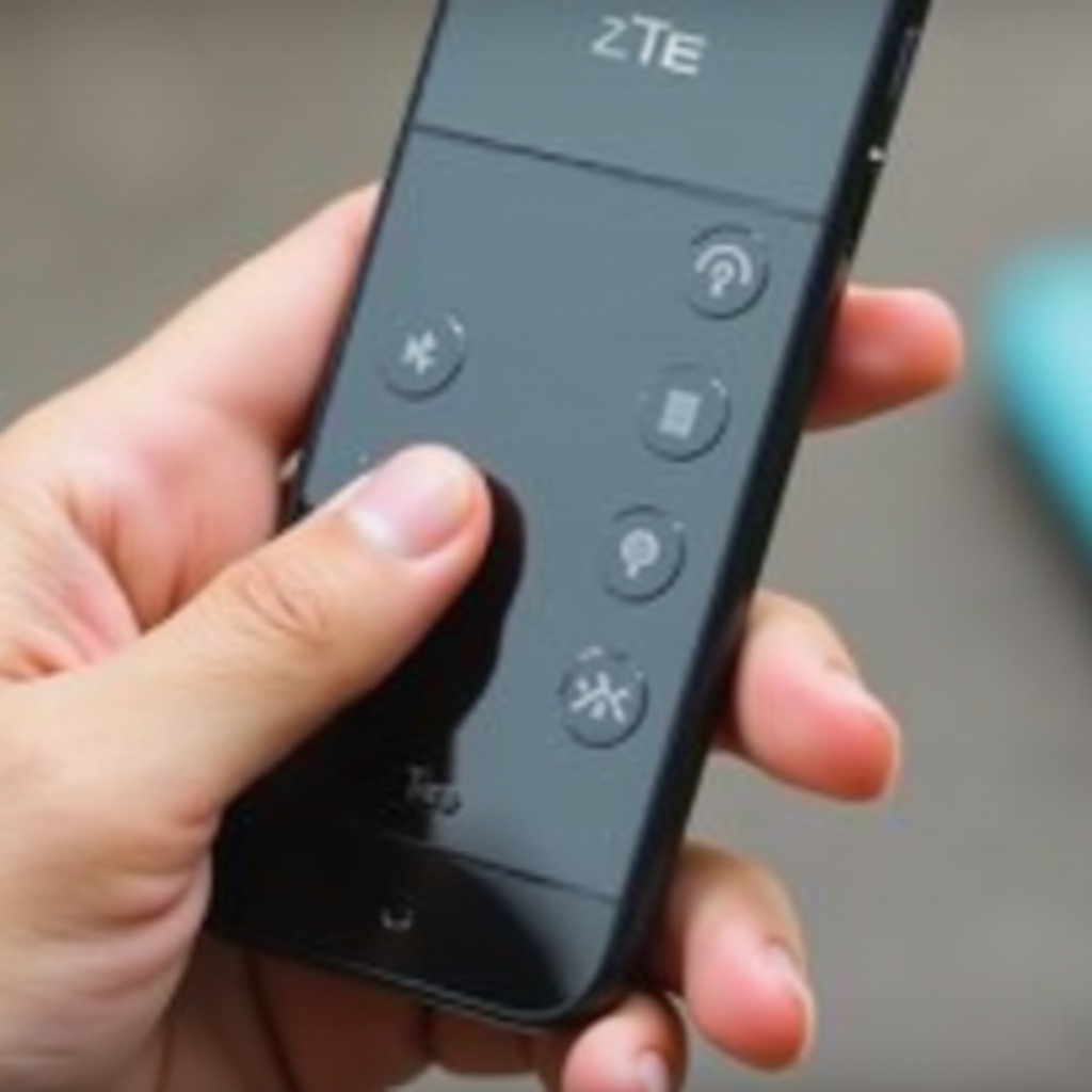 how to turn speaker on zte z320 phone