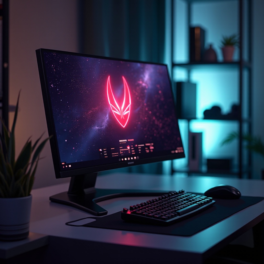 pengaturan terbaik untuk monitor Alienware 27