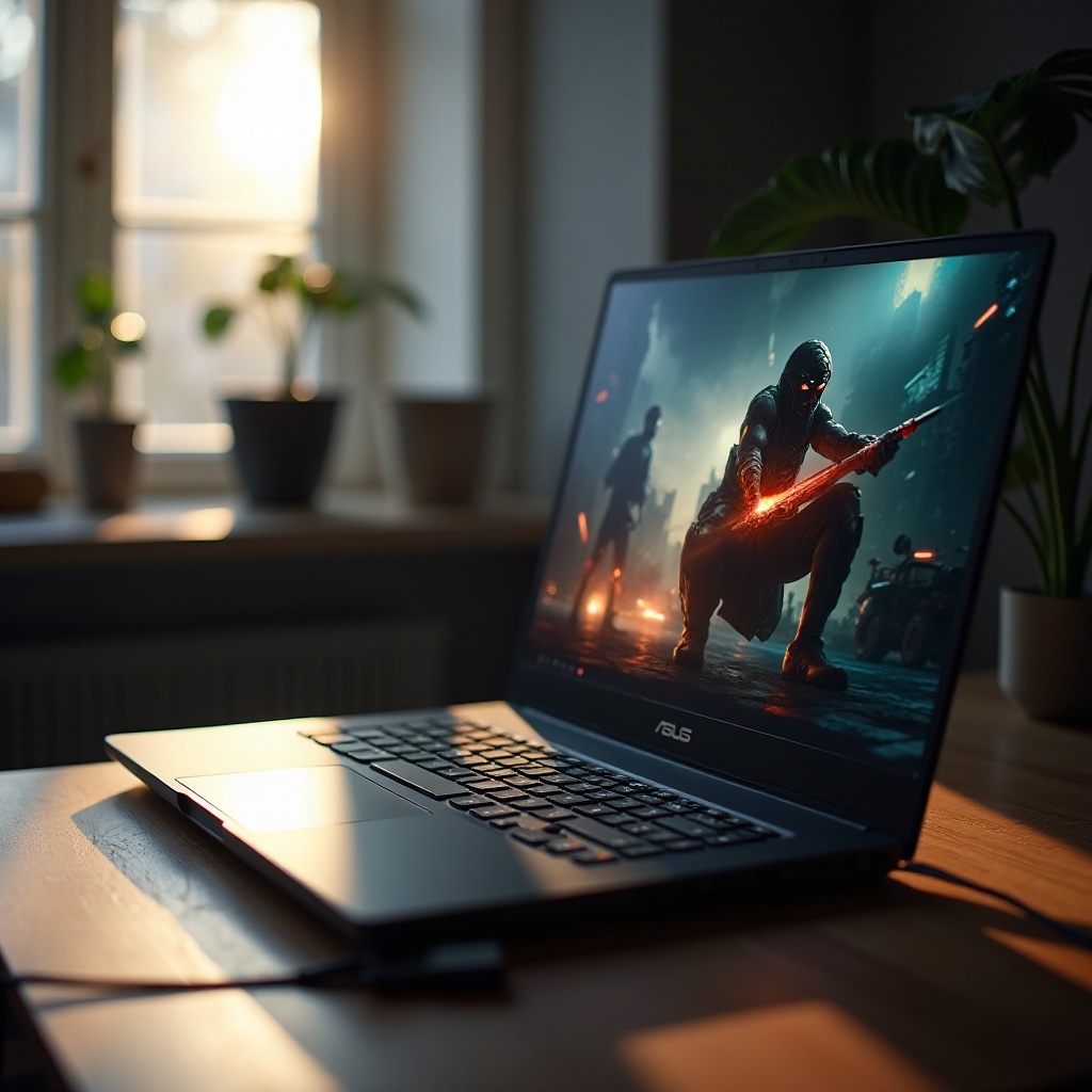 gemiddelde batterijduur van ASUS gaming laptop